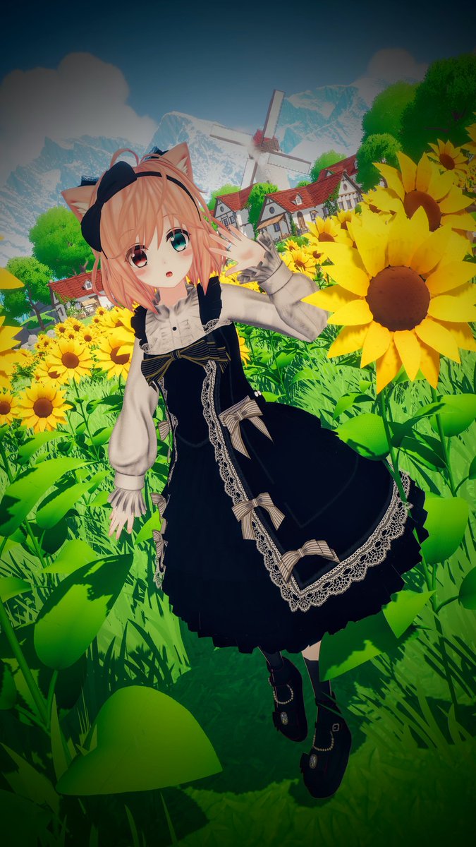 14b26da5dfe14dd's tweet photo. おはにちよーびです🌞
今日もみなさま楽しい休日を♪
まったりゆるふぁいと〜♪(◍•ᴗ•◍)🌻
👗衣装
#Courtly コートリィ
#CatPrincess
VRChat https://t.co/JaYw17wqqN