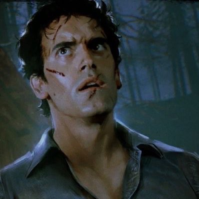 ACSMST's tweet photo. father and son in an evil dead film work w me https://t.co/4wma4fA2S9
