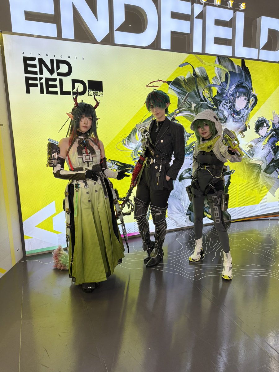 Hashiriyadori's tweet photo. #EndfieldAX2026 https://t.co/vKvl6v7Ixb