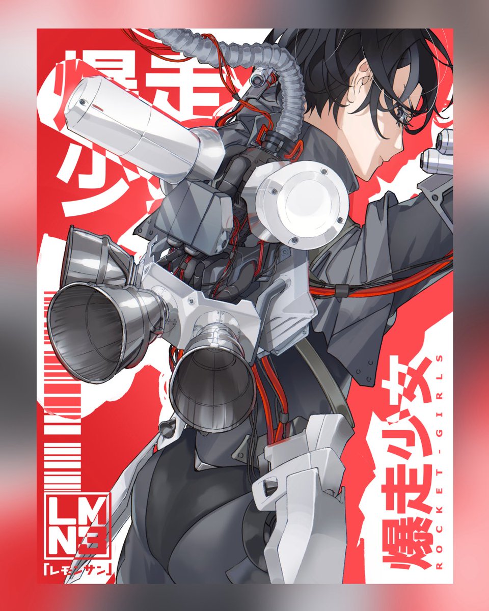 LMN3_'s tweet photo. 爆走少女 Project 「ROCKET GIRLS」 https://t.co/kBAvF99iAv