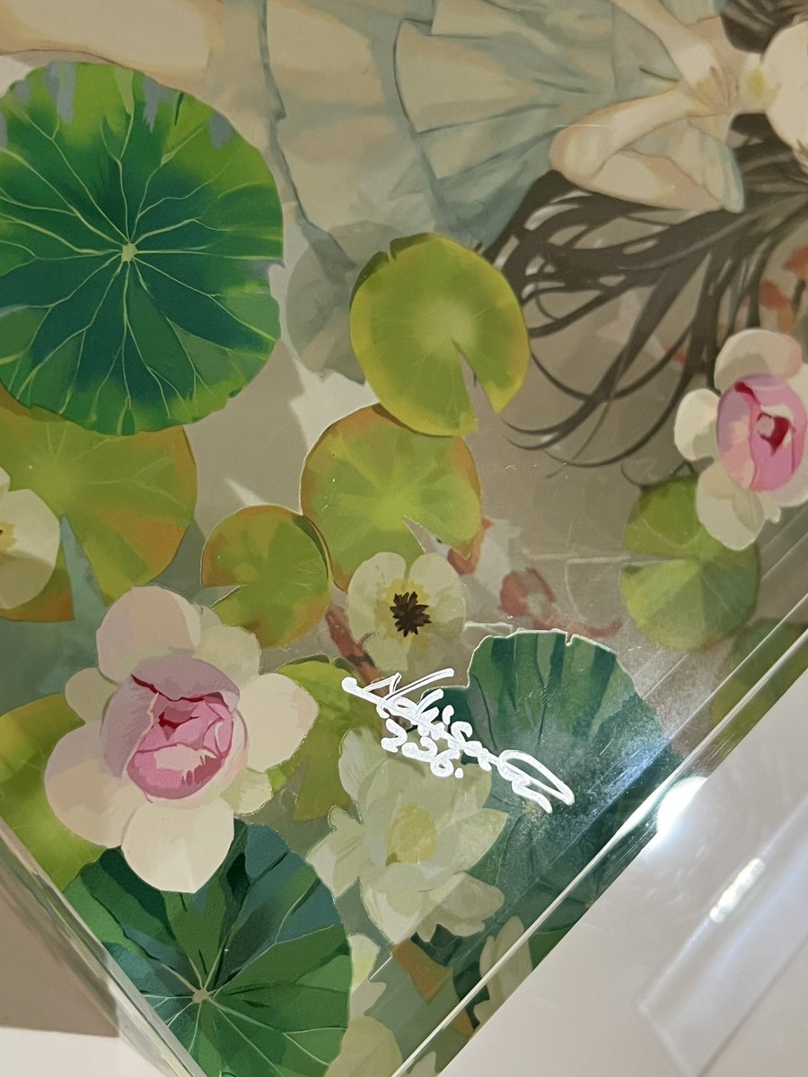 成瀬ちさと先生 直筆ミニ色紙完売いたしました‼️ 皆さまご来場