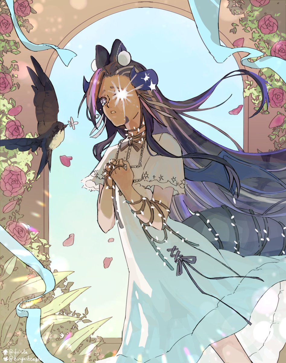 Bingusbeagle's tweet photo. Garden #artfight2026 https://t.co/OLy5ZwGQ6m