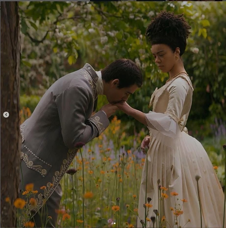 icysaiis's tweet photo. @myla_masonnn may i #suggest queen charlotte and king george for carniya 👀 https://t.co/lkGn9Lyrce