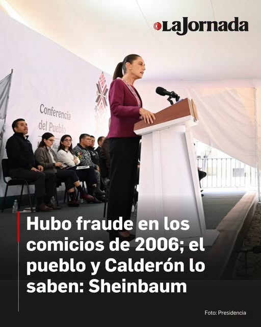 jose_anbriz's tweet photo. A ver narco Claudia Sheinbaum: si tienes pruebas 
(sí, de esas que tanto exiges) 
De que Felipe Calderón Hinojosa cometió fraude electoral, vaya, deténgalo, juzguelo y enciérrelo.
¿No las tiene y solo tiene sus cajas vacías? Entonces ya cállese el hocico, que ya harta con su cantaleta.