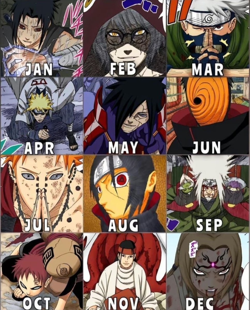 Animeeverse_'s tweet photo. あなたの生まれた月が、あなたの新しい先生です ⬇️🤔 https://t.co/eRhmFfOP8w