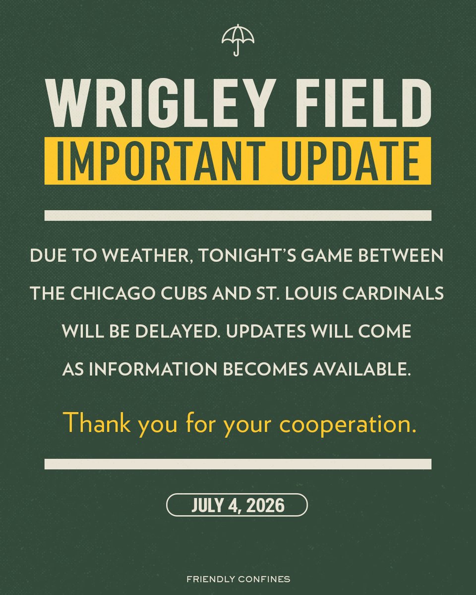 ofcwrigleyfield's tweet photo. https://t.co/qsDiYWZc2R