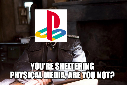 FunEmployed_X's tweet photo. @VHSDVDBLURAY4K Sony is preparing to send out the Brownshirts... https://t.co/yUuiF4Kngf