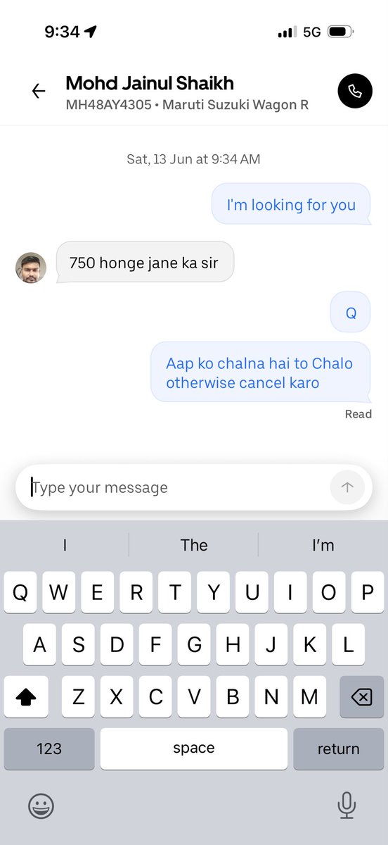_mr__danish_'s tweet photo. @Uber please suspend this driver I’d.
Driver is asking for extra money and not canceled my ride for a long time
This behaviour is not acceptable and very disappointing me https://t.co/WAkrStwK9T