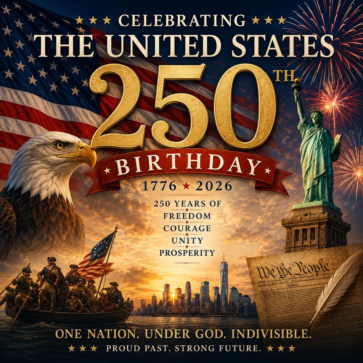 80sGamer6's tweet photo. Happy Independence Day 250 years of freedom. https://t.co/Gry2klYEUR