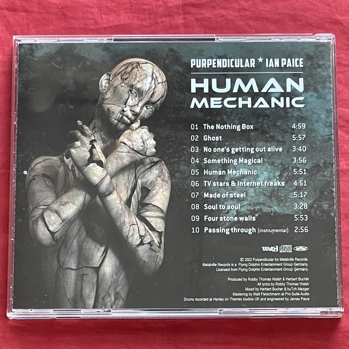 jackeguyman's tweet photo. Purpendicular/Human Mechanic(2022)
カケレコ¥327
Art/83p
Sounds/87p
パープルのトリビュートバンドにとうとうイアンペイスが正式メンバーに
パープル以上にパープルっぽいオリジナルアルバムが完成
この時ペイスさん74歳！すごいなこの人 https://t.co/PGKniQfQjR