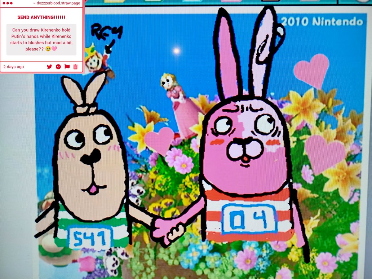 i did on my family wii LMAOOO #usavich #ウサビッチ