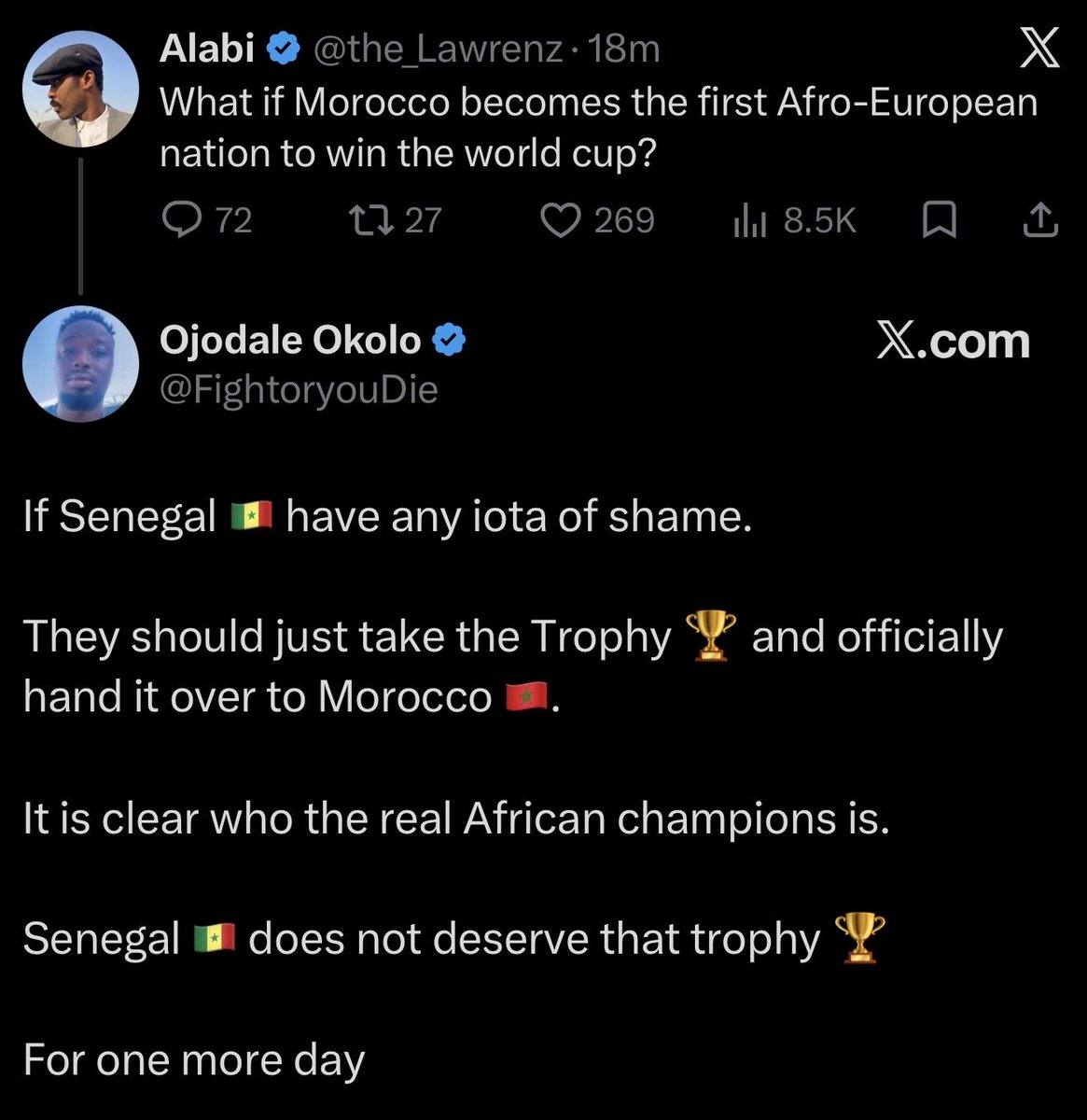 the_Lawrenz's tweet photo. Una dey utter o 🤣🤣🤣 https://t.co/yC5hgSgTAk