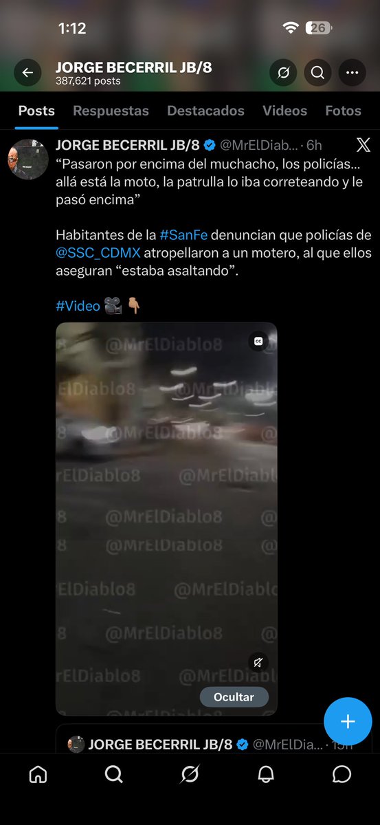 AtaulfoZzz's tweet photo. @c4jimenez @TuAlcaldiaGAM @SSC_CDMX @FiscaliaCDMX ¿SE MATA?  tú si te empinas con la @SSC_CDMX jaja pero no con la @FiscaliaCDMX https://t.co/4RM87C8yKZ