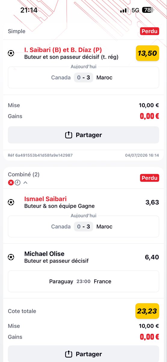 nutti02's tweet photo. @el_libro01 vraiment des grosses merdes @Betclic je clôture le compte instant https://t.co/N1NmdWMDiQ