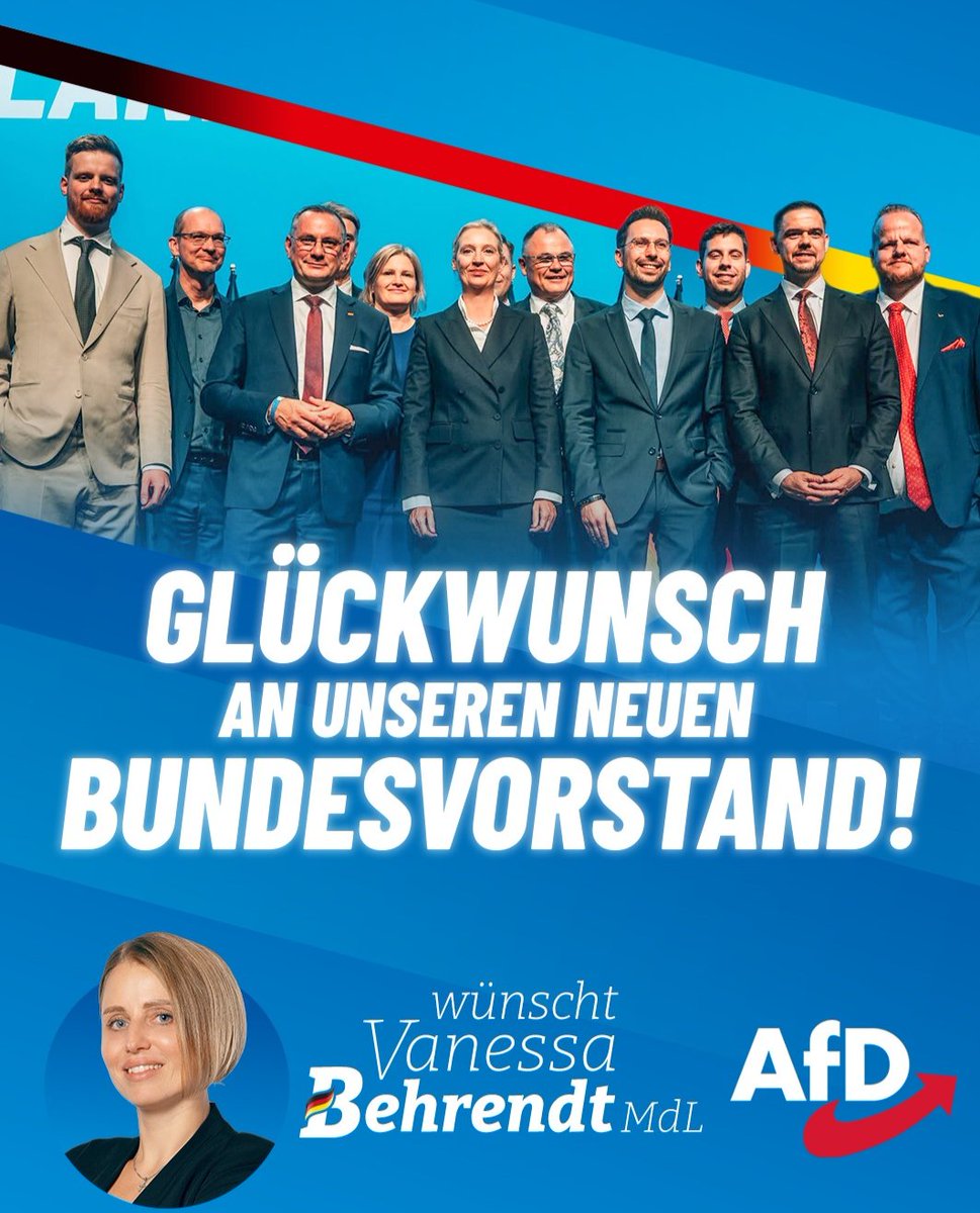 MdlBehrendt's tweet photo. Frischer Wind und starke Führung 🇩🇪. Ich gratuliere dem neu gewählten Bundesvorstand von ganzem Herzen zur Wahl! Für die kommenden Herausforderungen wünsche ich euch immer das richtige Gespür und ein glückliches Händchen. ⚖️💪 https://t.co/bmKPzYtkAk