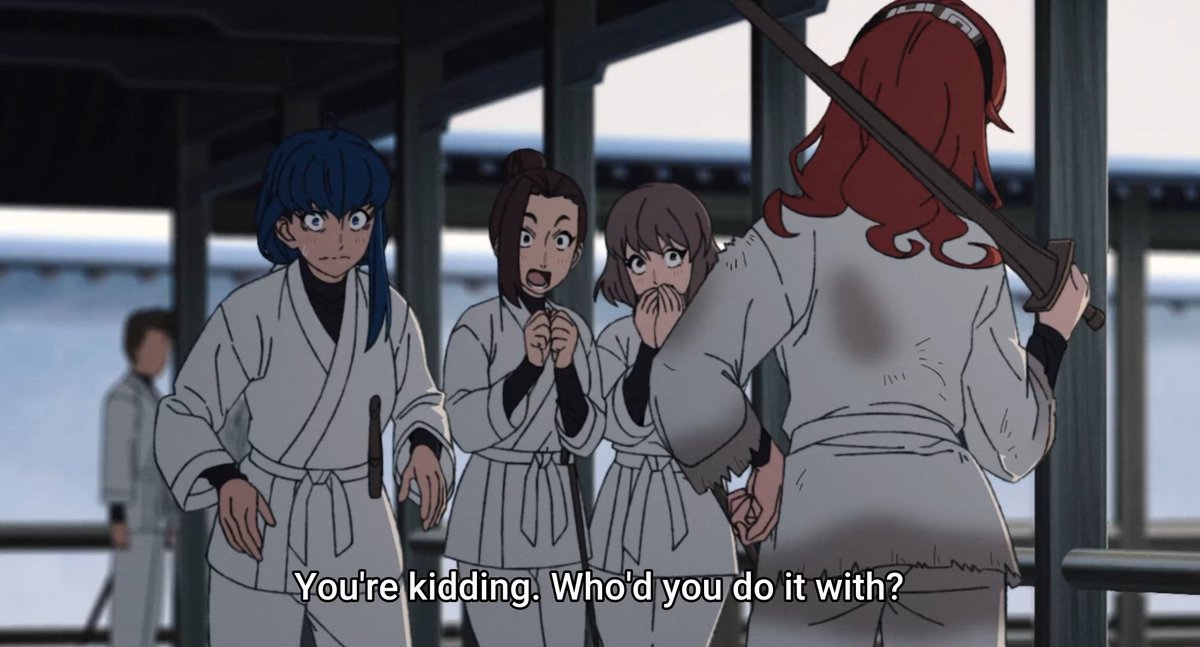 gilgaslash's tweet photo. Mushoku Tensei: Jobless Reincarnation Season 3
Episode 2

We are so back! What a fantastic 2 ep debut! Eris pushing herself to kill a dragon god which everyone is terrified of, for Rudeus' sake. But he is living a quiet life with his 2 wives. https://t.co/wzCWxTQGu6