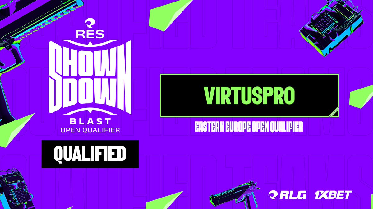 RelogMedia's tweet photo. The #EasternEurope Open Qualifier delivered its top team which will be advancing to the Main Event: please give a round of applause for the boys representing @virtuspro 👏 🔥
#BLASTOpen Porto🇵🇹 is just now just three wins away! ⏳
#RESShowdown 4: A @BLASTPremier Open Qualifier
#BLAST x #RLG | #CS2 @RelogMedia