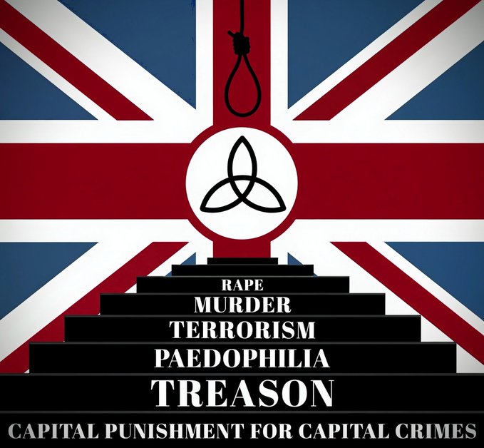 TheLukemalkin's tweet photo. Declaring a referendum is treason - it would never pass, the British people are too soft bellied to comprehend the benefits. 

Dead men dont reoffend. https://t.co/ZIf9pKOPa0