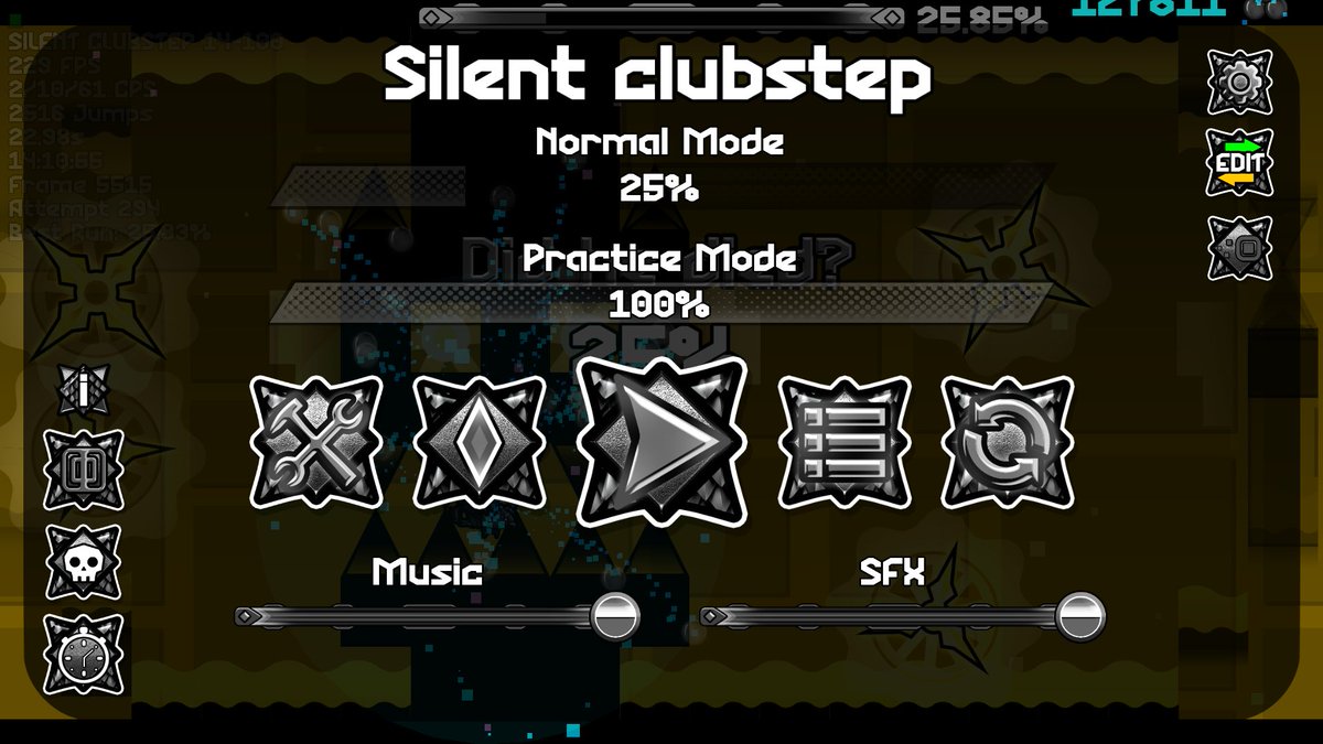 Silas123Go's tweet photo. SILENT CLUBSTEP 25% OMG IM SO HAPPY 🥹 https://t.co/e1CbHSEjOA