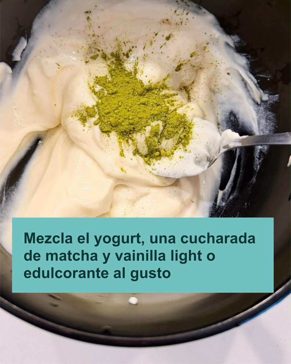 mlccarecenter's tweet photo. ¿Antojó de algo dulce, pero quieres una opción más saludable? 
Primero congelás trocitos de mango con yogur. Luego prepará una mezcla con yogur 0% grasa, una cucharada de matcha y un toque de vainilla o edulcorante favorito. Mézclalo todo, forma pequeñas bolitas y listo. https://t.co/3noqe3XNTJ