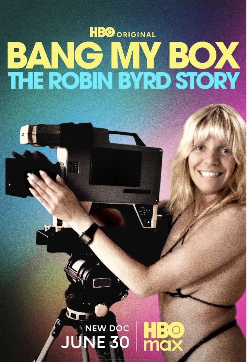 JSJdarling's tweet photo. If you want to watch a true American patriot today, watch Bang My Box on HBO. Inspiring and surprisingly touching, it’s a definite crowd pleaser. Robin Byrd is a forever icon. https://t.co/uFaGO7fHi3