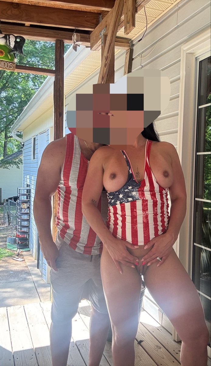 NcSwingers15's tweet photo. Happy 4th from our home to yours 🫦😈😘 https://t.co/XtvJ1ogNV3