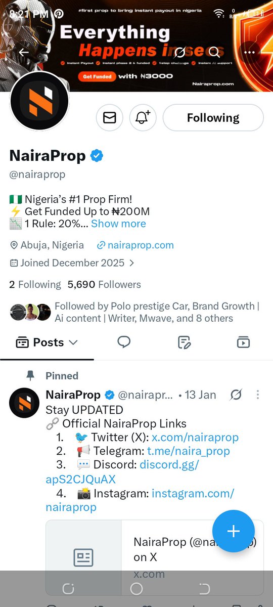 ElenduFortune's tweet photo. @nairaprop this is my entry
#1ruleforever
#100kusers https://t.co/hY9KwyQX9g