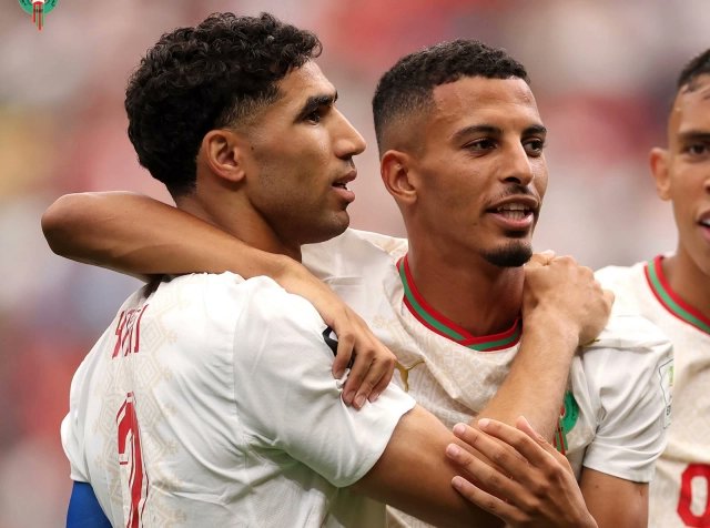 CanchaECRadio's tweet photo. Marruecos goleó a Canadá y avanzó con autoridad a los cuartos de final del Mundial 2026 https://t.co/1zV6grRXqF https://t.co/X8wXmTc6U8