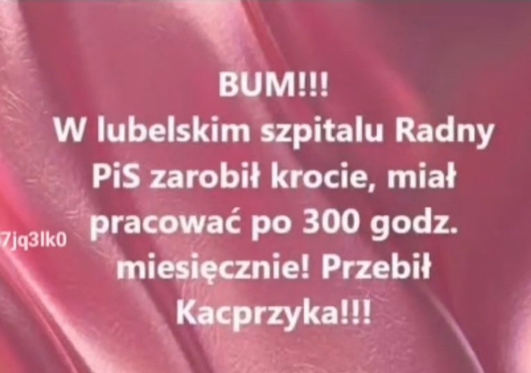 Bogusaw82585725's tweet photo. No pisiory zrobicie donos do prokuratury? Raczej nie bo wy złodzieje swoich chronicie https://t.co/PUk51J4Oeq