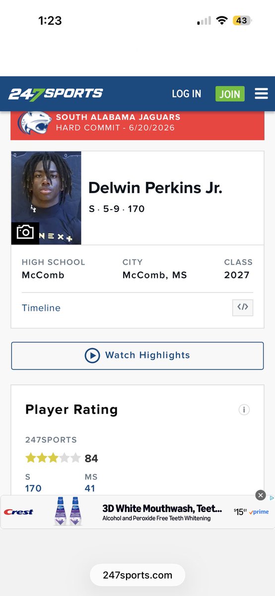 DelwinPerkins4's tweet photo. Blessed 🙏🏾 https://t.co/TKjCRq6S7b