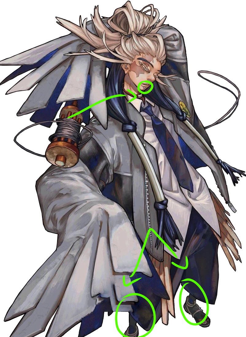 vm7klff's tweet photo. Something i dont see people talk about how Tamsy prefers silver accents while the sphere prefers golden ones, its shown through his accessories and piercings, but Tokushin is a golden yet subtle silver, like she formed in the sphere but got influenced by the ground https://t.co/3qhgxqs1iA