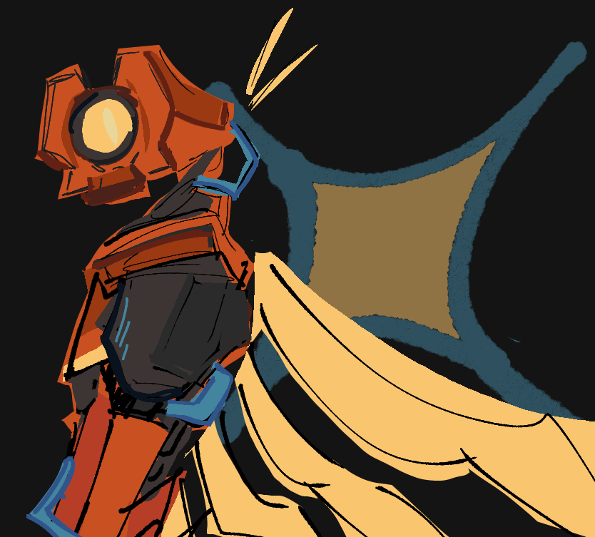 CAUTERIZEDCPU's tweet photo. #ultrakill quick request. i miss her shes so cutee i ove the colors i did https://t.co/t0wZ3oXIpf