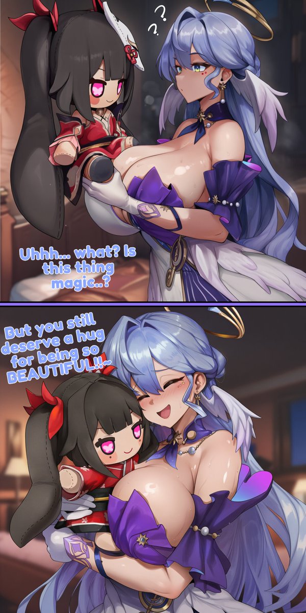 Womej0_AI's tweet photo. DOLL DADDY X ROBIN [PT 1] https://t.co/28fg95xNAu