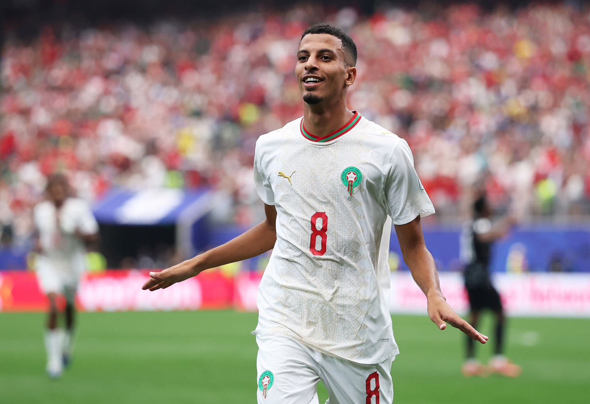 TFT_Morocco's tweet photo. Azzedine Ounahi 🇲🇦 : 

« Nous avons tout donné pour atteindre les quarts de finale. Je dédie cette qualification à tout mon pays.» 🇲🇦❤️ https://t.co/4NwFu0W4km