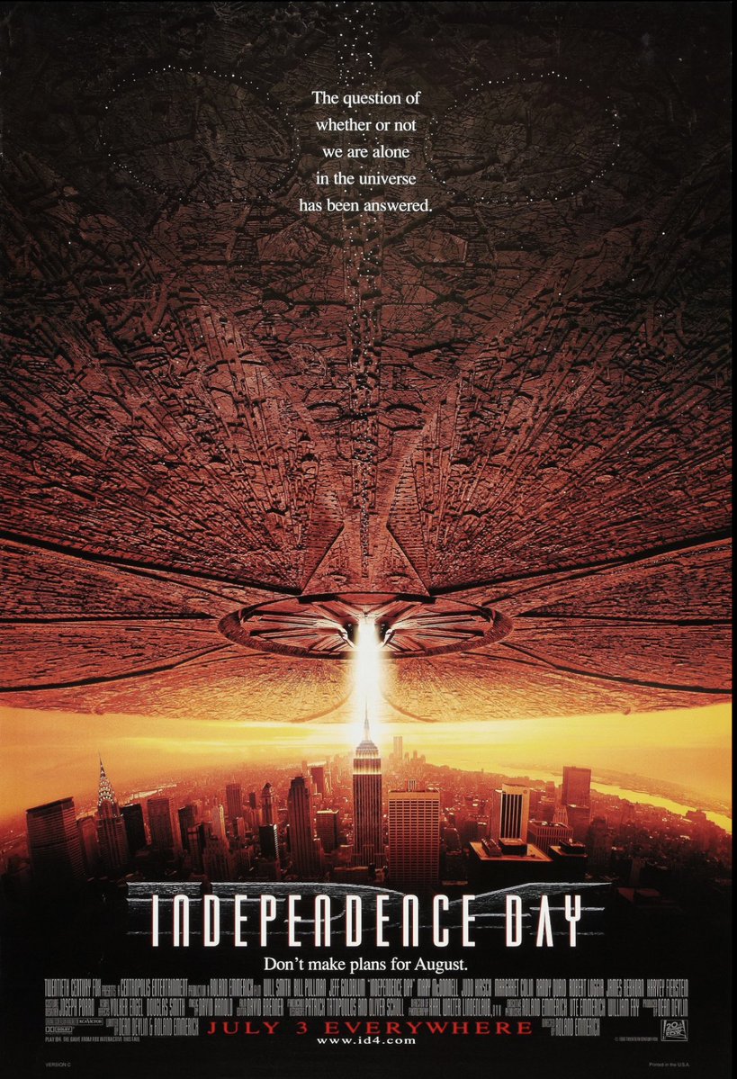 rolandemmerich's tweet photo. 30 Years of ID4!
.
“Today we celebrate our Independence Day!” 🇺🇸
.
Happy 4th of July! https://t.co/JtGaOCJ5wP
