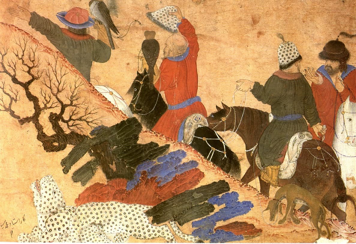 lbnBattuta's tweet photo. Besides depictions of Jinn, Siyah Qalam also offers a glimpse into the lives of Central Asian nomads during the Timurid era. https://t.co/sxq3Yy12nH