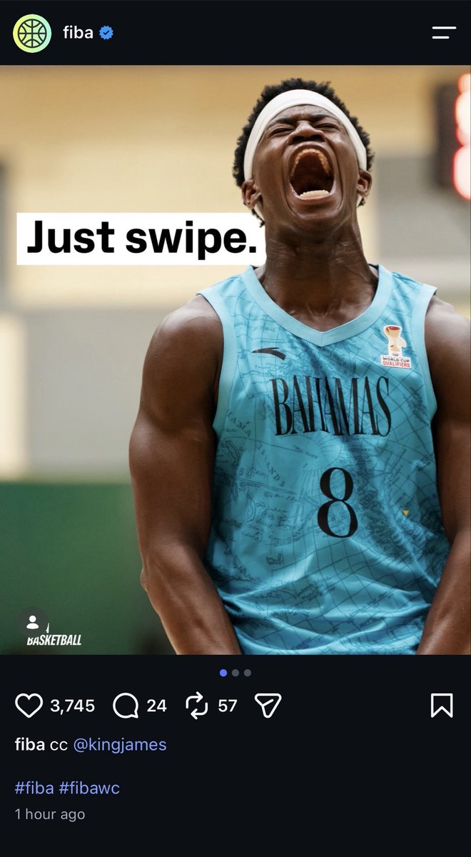WsFresco's tweet photo. 😂 @FIBA onnat! https://t.co/GVvERLnWax