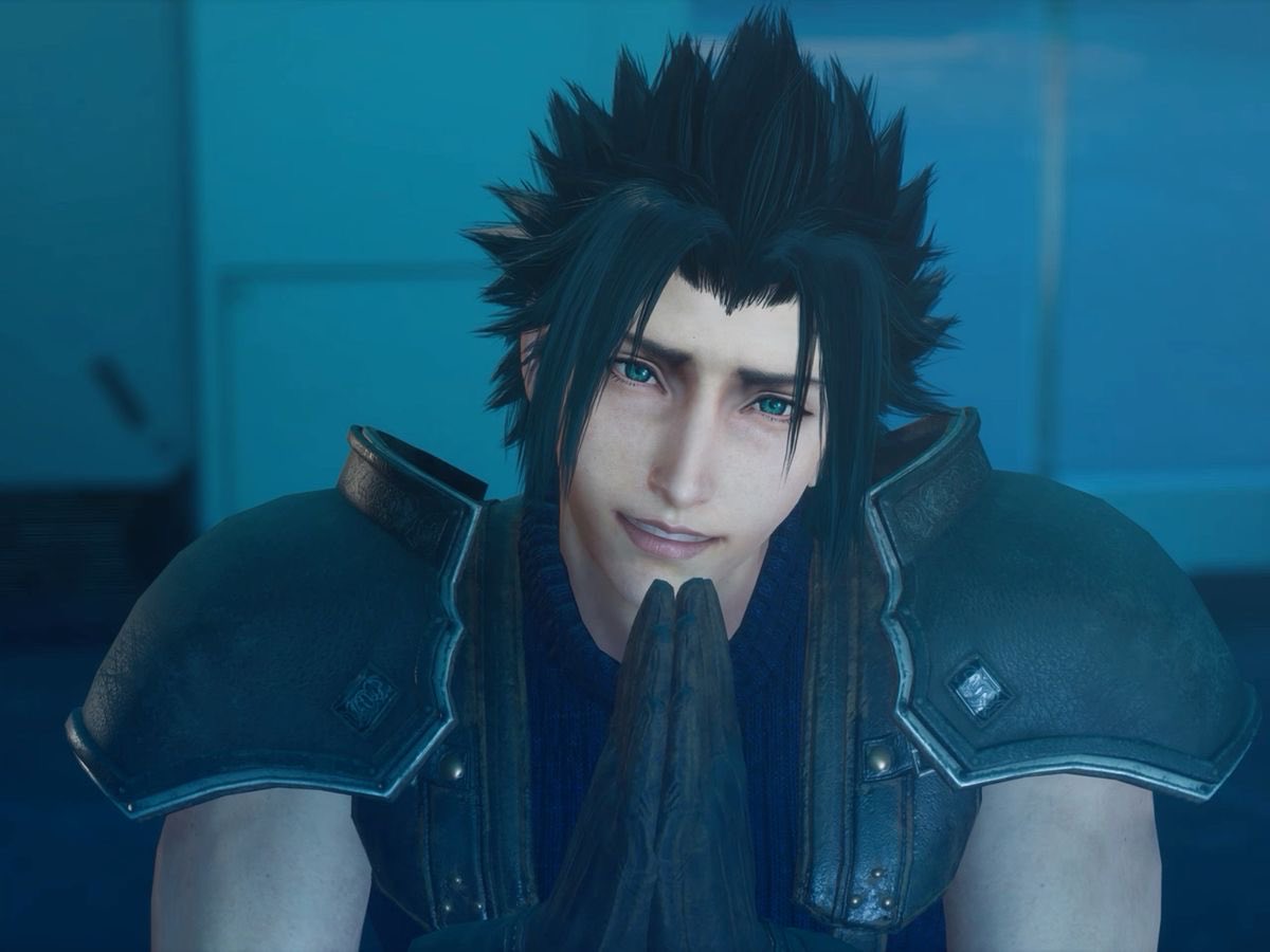 vameowpire's tweet photo. Zack Fair is younger and prettier btw https://t.co/yBLPysWLPE