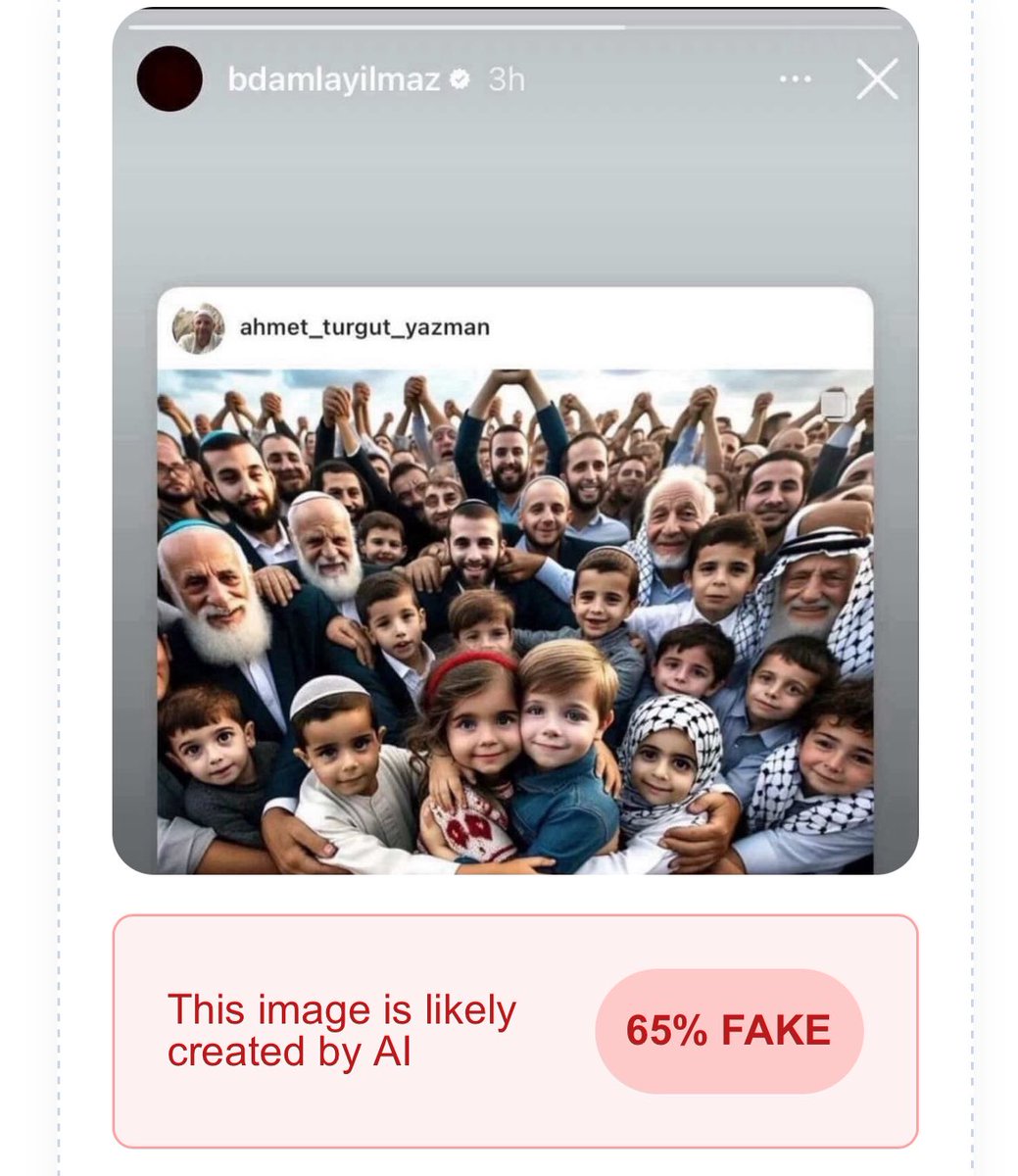 damizfc's tweet photo. الصورة ai و fake ⁉️🤔
فانز ايبوكي وصل فيهم الجنون يستخدمون قضية حساسة مثل قضية فلسطين بس عشان داملا تتكنسل مع ايبوكي! داملا امها و صديقتها و محيطها كلهم يدعمون القضية الفلسطينية و ينشرون عنها داملا معروفة باحترامها للاديان و العرب يا منبطحات https://t.co/WC4dcnwMeN