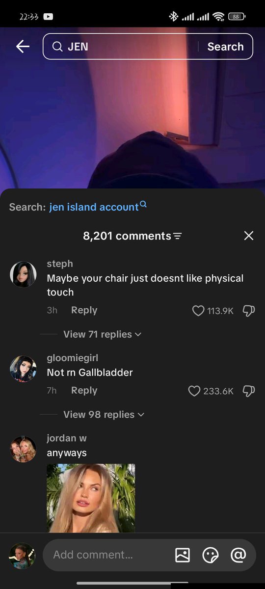 just_westy_'s tweet photo. Gal being ended in the comment section #loveislandusa https://t.co/GgyPyq1oT0