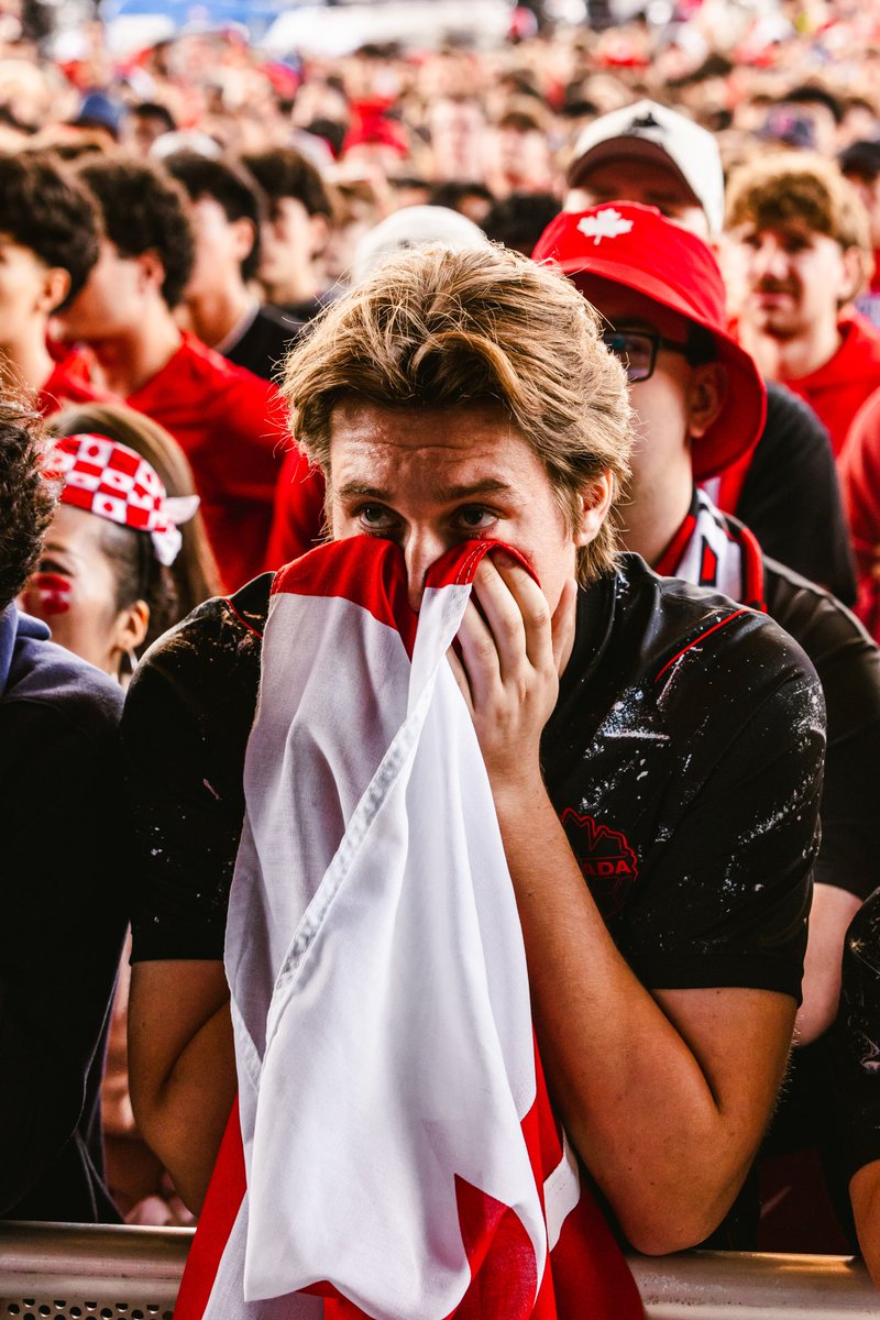 FWC26Vancouver's tweet photo. Heartbreaker. 💔🇨🇦

The dream run comes to an end, but what a journey it was. To our history makers, thank you for the memories, the belief, and the moments that brought a nation together.

You made us proud. You made history. ❤️

#FIFAWorldCup #FIFAFanFestival #WeAreVancouver https://t.co/1VVpmgUeDj