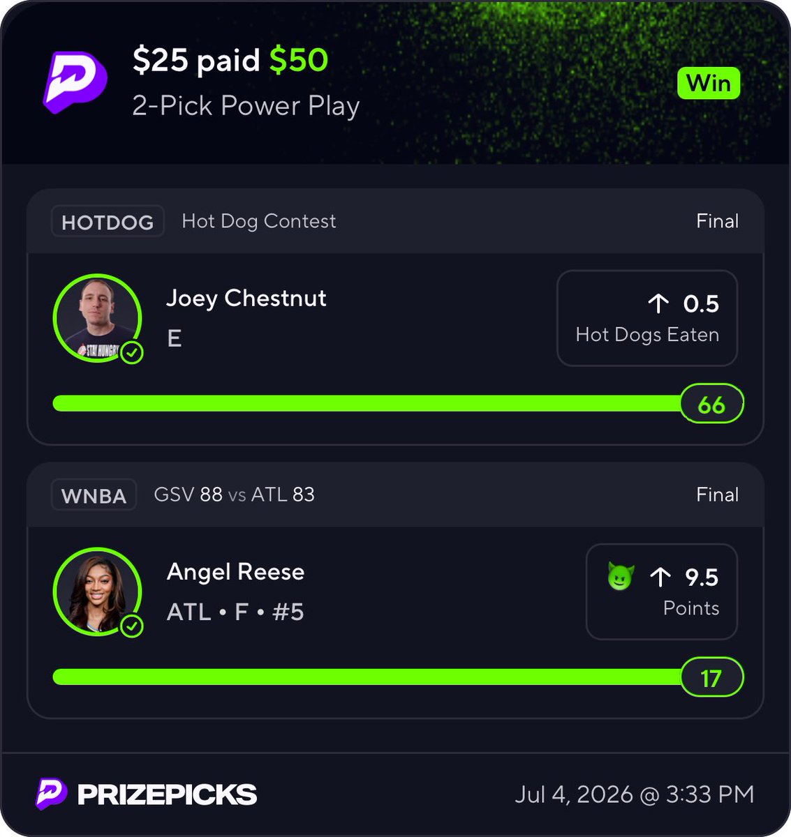 LOKEY_DAT_BOI's tweet photo. Good Lil Weekend So Far #prizepick #prizepickmlb https://t.co/zPyeqmpS5r