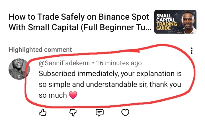 SheyiDairo's tweet photo. Crypto isn't hard when it's explained the right way.
This comment says it all:
"Subscribed immediately, your explanation is so simple and understandable."
Making crypto easy to understand is the mission of Sheyi Dairo Crypto Academy. https://t.co/pVbVK8xhyN