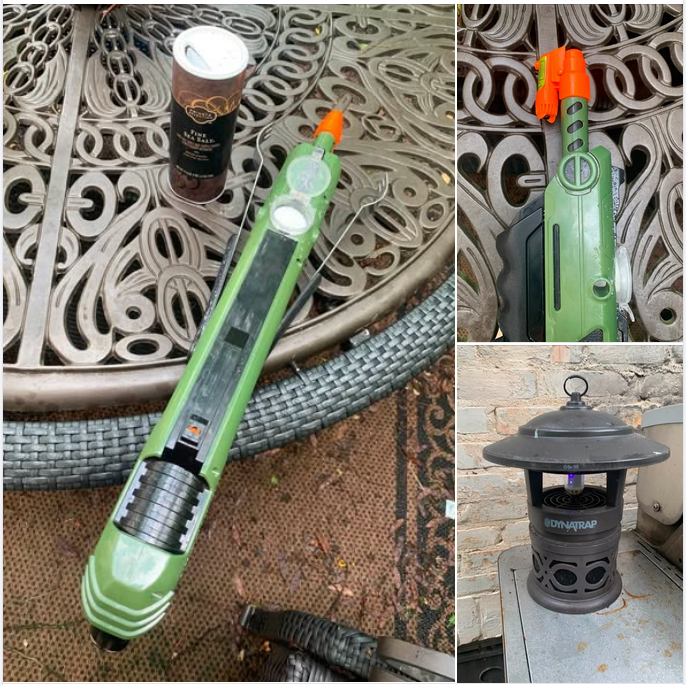 AVespucc1's tweet photo. Absolute game changers!  
1. salt rifle  2. pointer  3. fine salt  4. dynatrap https://t.co/iSDo8XWn27