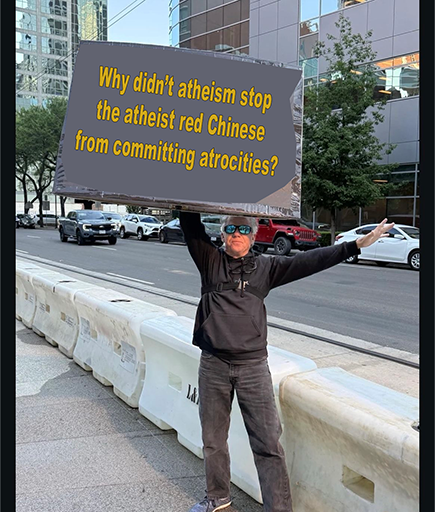 demandmoitou's tweet photo. @God_Questioner Is that why atheism has the world record for killing people. Because they are the summit of morality? https://t.co/sBtvb7l5PX