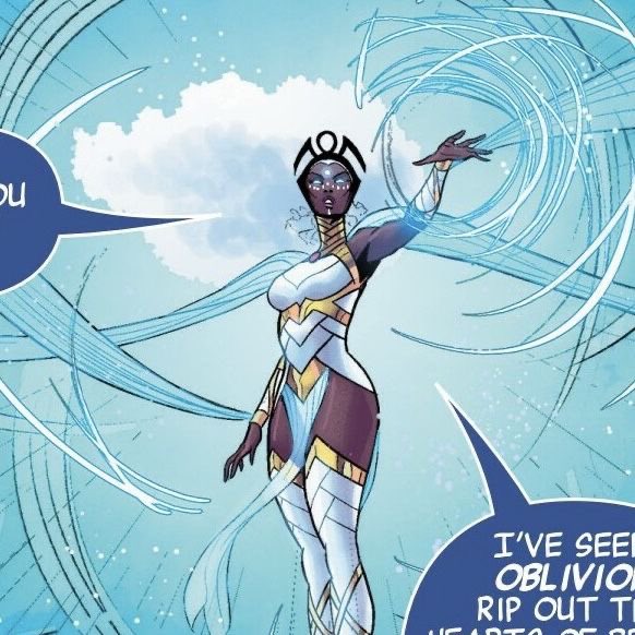 hexluck_'s tweet photo. Eternal Storm vs Scarlet Witch https://t.co/7NkVBuzPAE