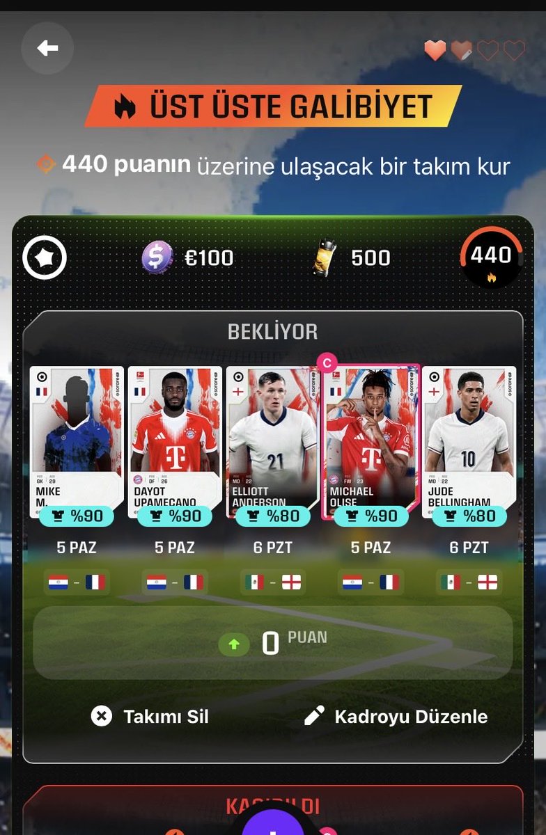 CanipAksoy3's tweet photo. @Sorare score over 440  points? 🤔 https://t.co/38J6nRZ7o9