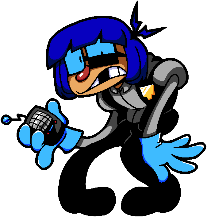 mcjoki01's tweet photo. my twitter's been pretty silent but im back to show off my new frickguard OC, Quinn Sterling !! #frickbears3 #fivenightsatfrickbears3 #frickbearsoc #oc #frickguards https://t.co/mp919eBcYj