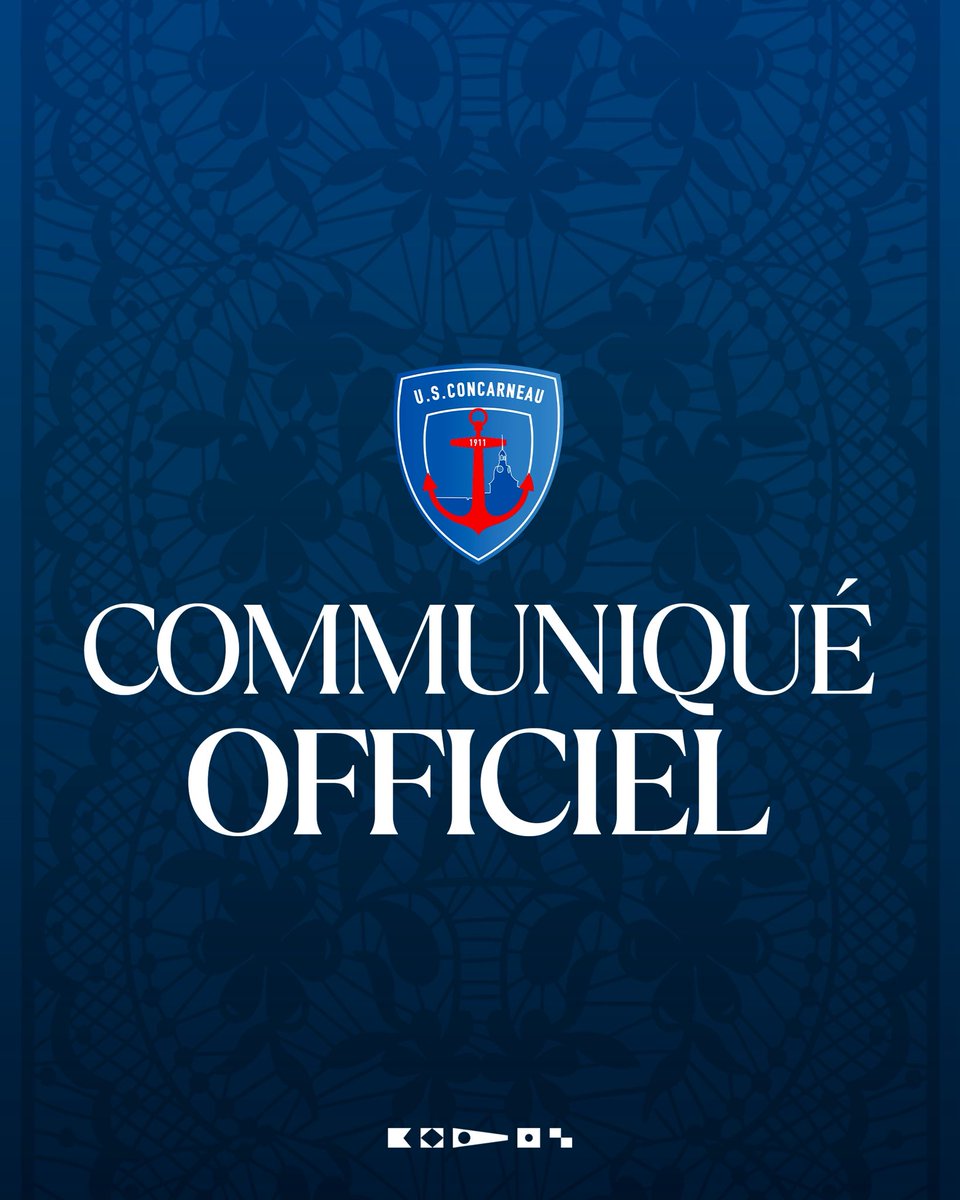 USConcarneau's tweet photo. L’US Concarneau dément formellement les informations publiées ce jour par Le Télégramme concernant Guillaume Jannez.

Les éléments avancés sont infondés et ne reflètent en rien la réalité.

L’US Concarneau rappelle que seule sa communication officielle fait foi concernant les décisions sportives et la vie du club.