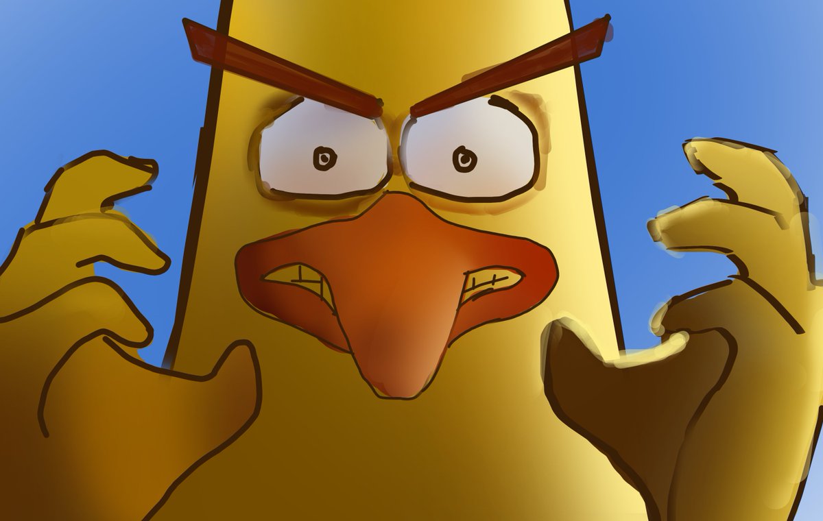 Herr_NickWilde's tweet photo. THAT'S MY SISTER-Chuck
#AngryBirds
#Chuck
#AngryBirdsMeme
#AngryBirdsFanArt
#CartoonMeme
#MemeArt https://t.co/TClAZMONHr